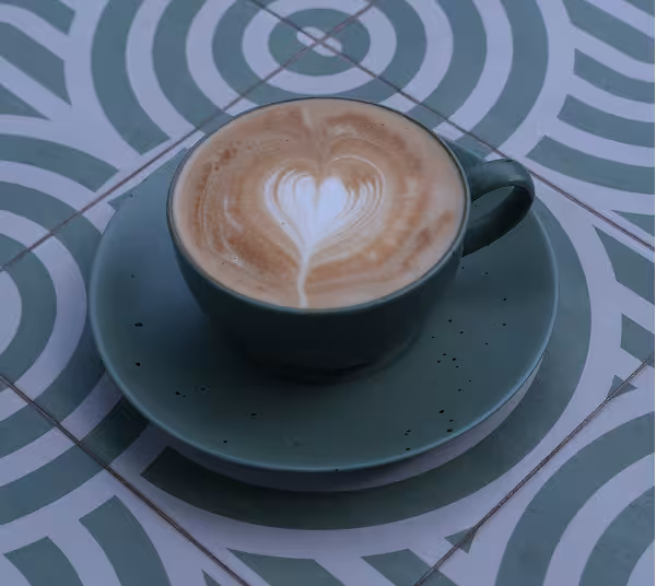 latte art coffee